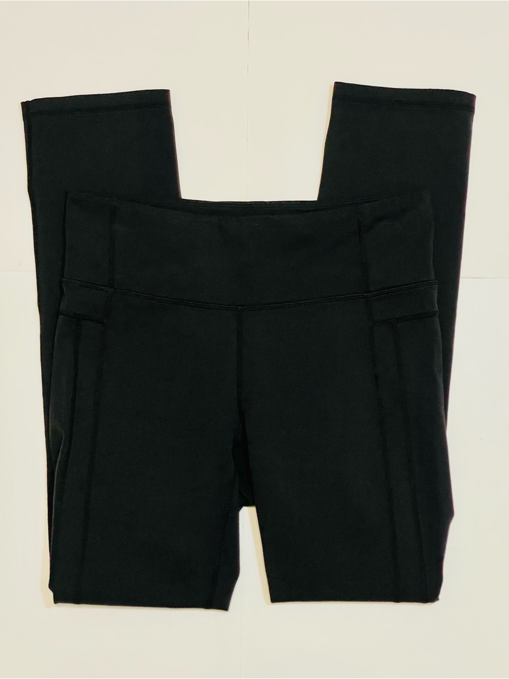 Athleta Black High-Waist Athletic Leggings Size Medium P